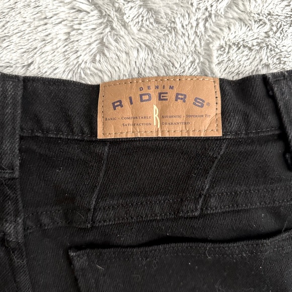 Black Denim Riders Jeans - Picture 5 of 6